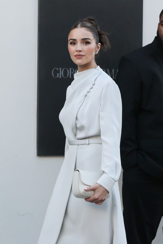 OLIVIA CULPO Arrives at Giorgio Armani Pre-oscars Party in Beverly Hills 03/26/2022
