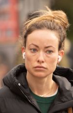 OLIVIA WILDE Out for Coffee Before Getting a Mani-pedi at a Nail Salon in London 03/10/2022