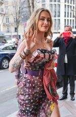 PARIS JACKSON Out at Paris Fashion Week 03/05/2022