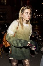 PARIS JACKSON Out for Dinner in Paris 03/03/2022