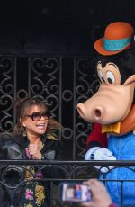 PAULA ABDUL Out at Disneyland with a Mystery Man 03/03/2022