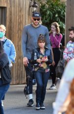 PAULA ABDUL Out at Disneyland with a Mystery Man 03/03/2022