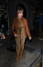 PAULA ABDUL Out for Dinner at Craig