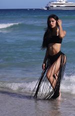 PAULA SUAREZ in Bikini at a Beach in Miami 03/01/2022