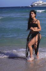 PAULA SUAREZ in Bikini at a Beach in Miami 03/01/2022