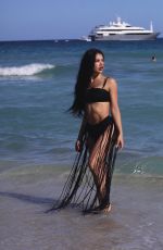 PAULA SUAREZ in Bikini at a Beach in Miami 03/01/2022