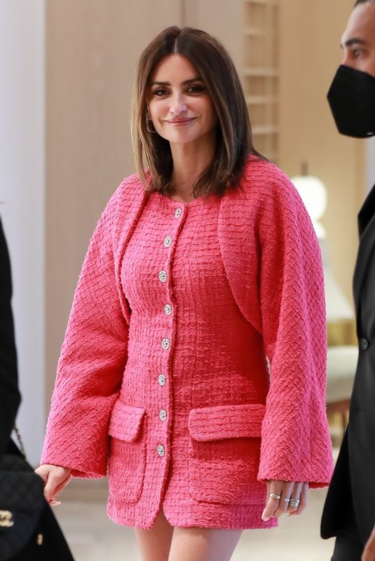PENELOPE CRUZ at Fairmont Hotel in Century City 03/07/2022
