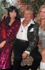 PENNY LANCASTER and Rod Stewart at Annabel
