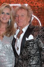 PENNY LANCASTER and Rod Stewart at Annabel