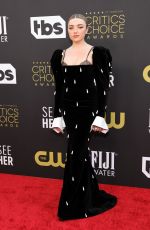 PEYTON LIST at 27th Annual Critics Choice Awards in Los Angeles 03/13/2022