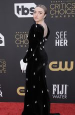 PEYTON LIST at 27th Annual Critics Choice Awards in Los Angeles 03/13/2022