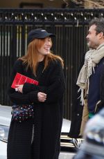 PHOEBE DYNEVOR and Alden Ehrenreich Out in New York 03/02/2022