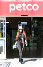 PHOEBE PRICE Oust Shoppin at Petco in Los Angeles 03/12/2022