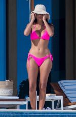 PIA MILLER in Bikini at a Pool in Cabo San Lucas 03/28/2022