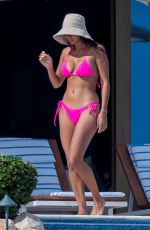 PIA MILLER in Bikini at a Pool in Cabo San Lucas 03/28/2022