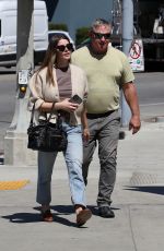 Pregnant ASHLEY GREENE Out in West Hollywood 03/26/2022