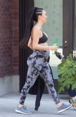 Pregnant BRE TIESI and Mario Guevara Leaves Phlexx Gym in Los Angeles 03/06/2022
