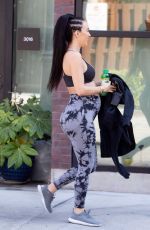 Pregnant BRE TIESI and Mario Guevara Leaves Phlexx Gym in Los Angeles 03/06/2022