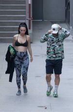 Pregnant BRE TIESI and Mario Guevara Leaves Phlexx Gym in Los Angeles 03/06/2022