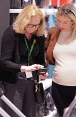 Pregnant FRANKIE ESSEX Out Shopping in Chelmsford 02/28/2022