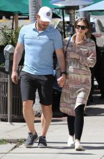 Pregnant KATHERINE SCHWARZENEGGER and Chris Pratt Out in Pacific Palisades 03/11/2022