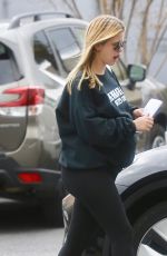 Pregnant MIA GOTH Out in Los Angeles 03/05/2022