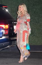 Pregnant NICKY HILTON Leaves CAA Pre-oscar Party in West Hollywood 03/25/2022