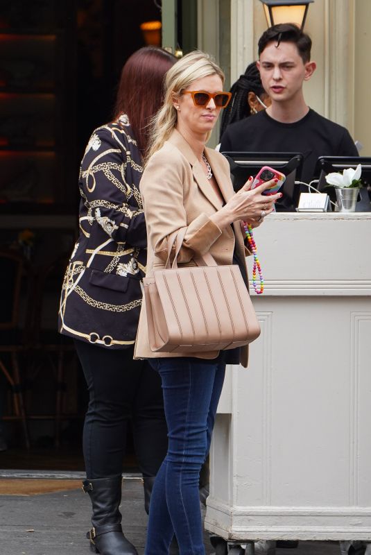 Pregnant NICKY HILTON Out in New York 03/07/2022