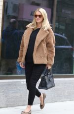 Pregnant NICKY HILTON Out Shopping in New York 03/30/2022