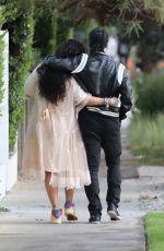 Pregnant RIHANNA and A$AP Rocky at Mauros
