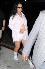 Pregnant RIHANNA Out in Los Angeles 03/25/2022