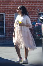 Pregnant RIHANNA Shopping at Tesoro Gift Shop in Los Angeles 03/23/2022