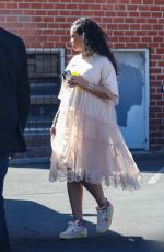 Pregnant RIHANNA Shopping at Tesoro Gift Shop in Los Angeles 03/23/2022