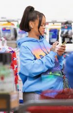 Pregnant RIHANNA Shopping for Baby Clothes at Target in Los Angeles 03/14/2022