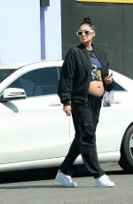Pregnant SAHY MITCHELL Out in Los Angeles 03/26/2022