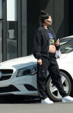 Pregnant SAHY MITCHELL Out in Los Angeles 03/26/2022