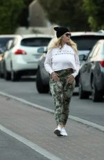Pregnant SHANNA MOAKLER Out in Los Angeles 03/03/2022