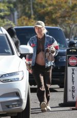 Pregnant SHARNA BURGESS Out in Los Angeles 03/12/2022