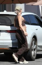 Pregnant SHARNA BURGESS Out in Los Angeles 03/12/2022