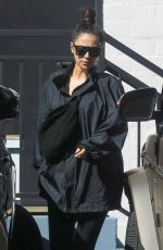 Pregnant SHAY MITCHELL at a Dermatologist in Beverly Hills 03/08/2022