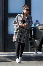 Pregnant SHAY MITCHELL Leaves Flavia Lanini Beauty Institute and Dermatologist in West Hollywood 03/10/2022