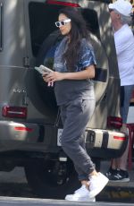 Pregnant SHAY MITCHELL Out for Lunch at Little Dom