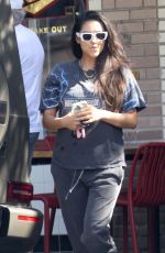 Pregnant SHAY MITCHELL Out for Lunch at Little Dom