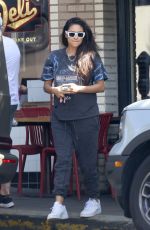 Pregnant SHAY MITCHELL Out for Lunch at Little Dom