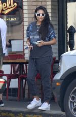 Pregnant SHAY MITCHELL Out for Lunch at Little Dom