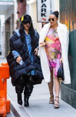 Pregnant SHAY MITCHELL Out in New York 03/03/2022