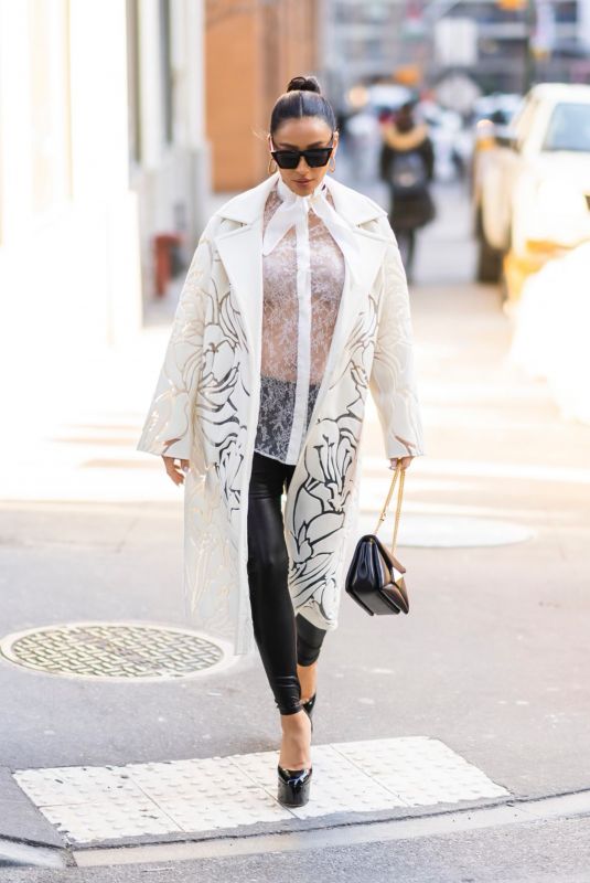 Pregnant SHAY MITCHELL Out in New York 03/08/2022
