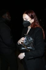Pregnant SOPHIE TURNER and Joe Jonas Arrives at La Perouse in Paris 03/05/2022