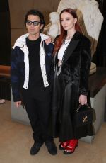 Pregnant SOPHIE TURNER and Joe Jonas at Louis Vuitton Show at Paris Fashion Week 03/07/2022