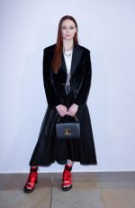 Pregnant SOPHIE TURNER and Joe Jonas at Louis Vuitton Show at Paris Fashion Week 03/07/2022